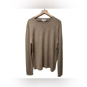 Calibrate Merino Wool Men Long Sleeve Sweater Size Large